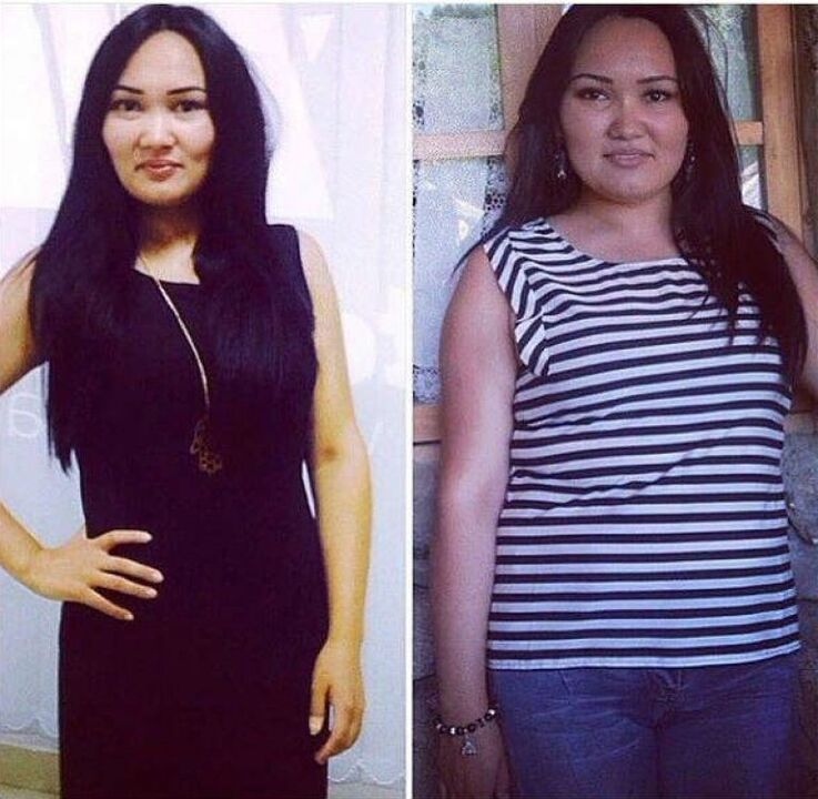 Eva after weight loss with tablets Keto Guru